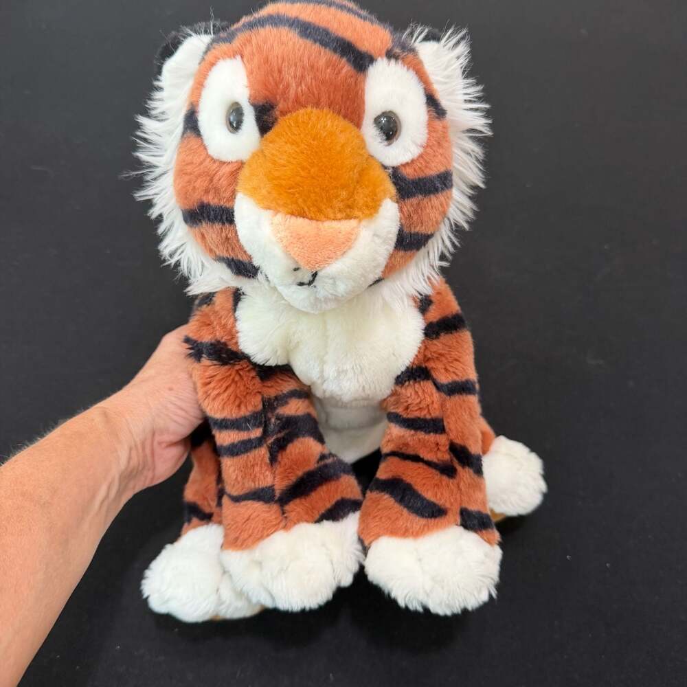 Animal Planet Sitting Bengal Tiger Plush Stuffed Animal